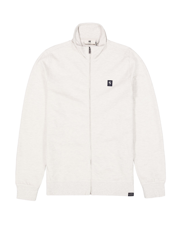 Zip-Up Cream Cardigan Z1103-1855